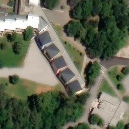 Volleyball Court — aerial view
