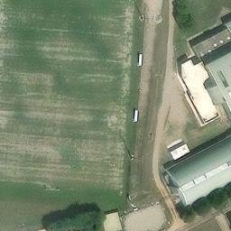 Sand Volleyball Court — aerial view