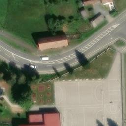 Volleyball Court — aerial view