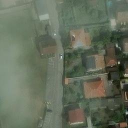 Sand Volleyball Court — aerial view