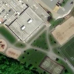 Kanata Beach Volleyball Court #4 — aerial view
