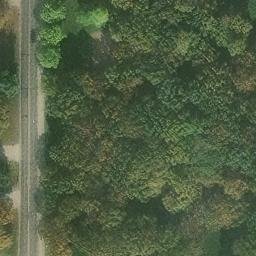 Sand Volleyball Court in Big Lake, MN — aerial view