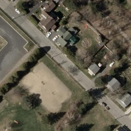 Waterloo Beach Volleyball Court #11 — aerial view