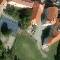 Volleyball Court — aerial view