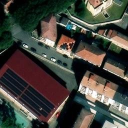 Volleyball Court — aerial view