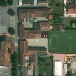 Volleyball Court — aerial view
