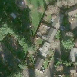 Oregon City Beach Volleyball Court — aerial view