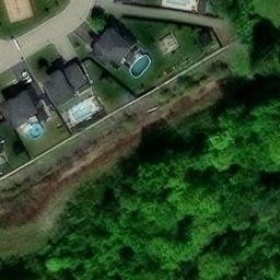 Les Cèdres Beach Volleyball Court — aerial view