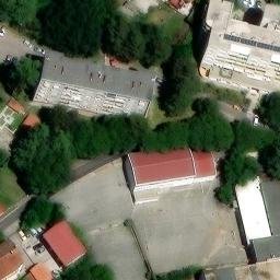 Volleyball Court — aerial view