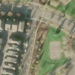 Wilsonville Beach Volleyball Court #2 — aerial view