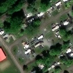 Coteau-du-Lac Beach Volleyball Court — aerial view