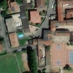 Volleyball Court — aerial view