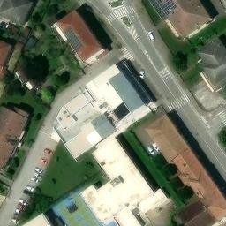 Volleyball Court — aerial view