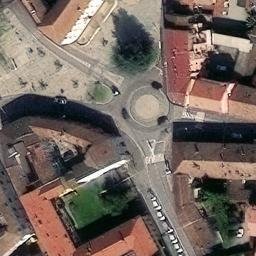 castelleone, v.le santuario — aerial view