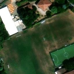 Volleyball Court — aerial view