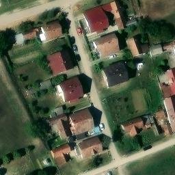 Sand Volleyball Court — aerial view