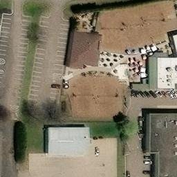 Otsego Beach Volleyball Court #2 — aerial view