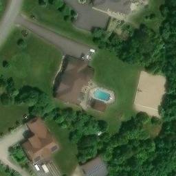 Osgoode Beach Volleyball Court #2 — aerial view