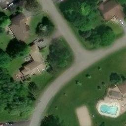 Greely Beach Volleyball Court — aerial view