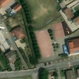 Volleyball Court — aerial view