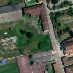 Volleyball Court near Mairago — aerial view
