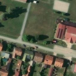 Volleyball Court — aerial view