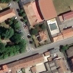 Volleyball Court — aerial view