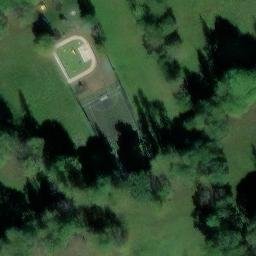 Campo polivalente, Usseglio — aerial view