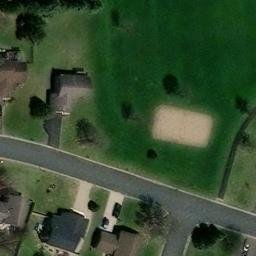 Andover Beach Volleyball Court #3 — aerial view