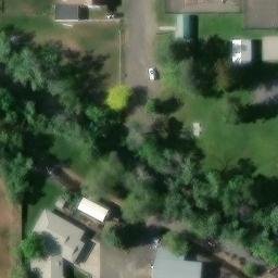 Union Beach Volleyball Court #2 — aerial view