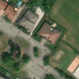 Sand Volleyball Court — aerial view