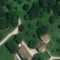 Grass Volleyball Court — aerial view