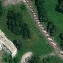 Sand Volleyball Court — aerial view