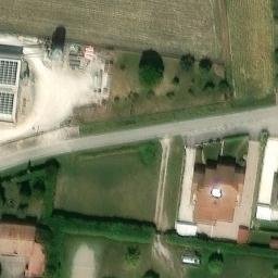 Sand Volleyball Court — aerial view