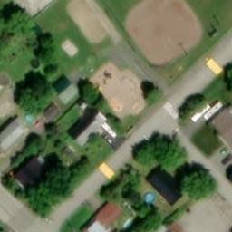 Howick Beach Volleyball Court — aerial view