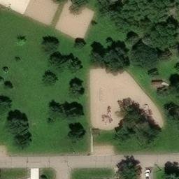 Pillsbury Park Volley Ball Court — aerial view