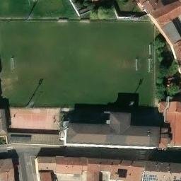 Volleyball Court — aerial view