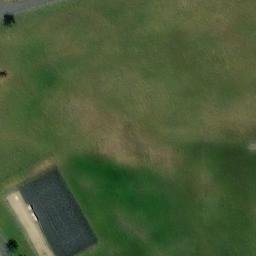 Grass Volleyball Court — aerial view