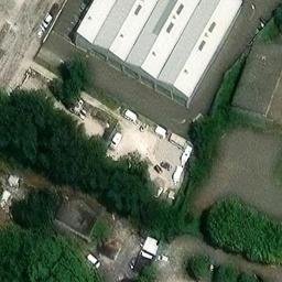 Volleyball Court — aerial view