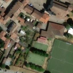 Volleyball Court — aerial view