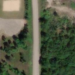 Leelanau Township Beach Volleyball Court — aerial view