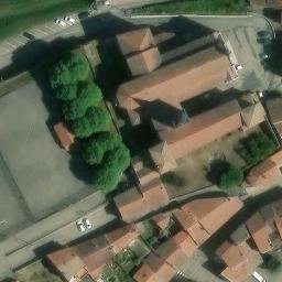 Volleyball Court — aerial view