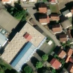 Volleyball Court — aerial view