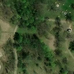 Maple Grove Beach Volleyball Court #18 — aerial view