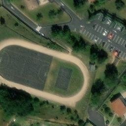 Volleyball Court — aerial view