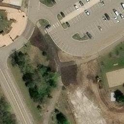 Brooklyn Park Beach Volleyball Court #2 — aerial view