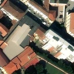 Volleyball Court — aerial view