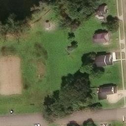 Centennial Sand Volleyball Courts — aerial view
