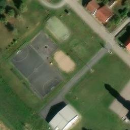 Volleyball Court — aerial view