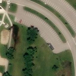 Willmar Beach Volleyball Court #6 — aerial view